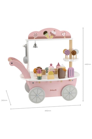 Chariot de glaces en bois - Dès 3 ans