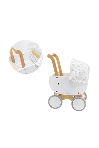 Poussette pour poupée - Blanc