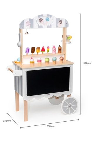 Magasin de glaces ambulant