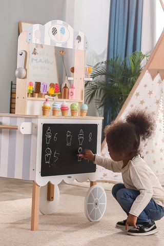 Magasin de glaces ambulant