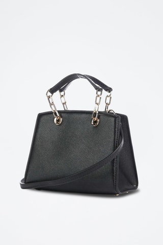 Leren Handtas Cynthia - Zwart