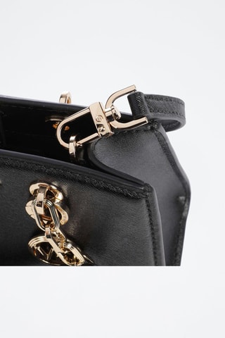 Leren Handtas Cynthia - Zwart