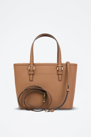Leren Handtas Jet Set Travel - Camel