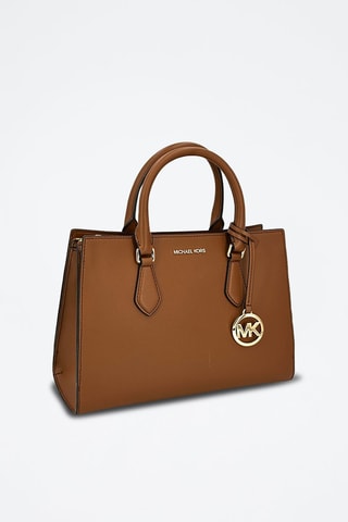 Veganleren Handtas Bruin