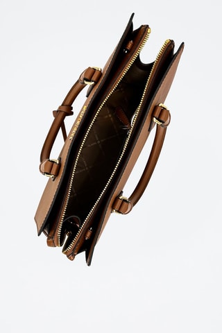 Veganleren Handtas Bruin