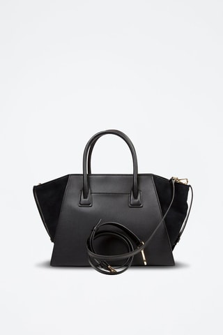 Leren Handtas Avril - Zwart