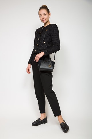 Leren Handtas Avril - Zwart