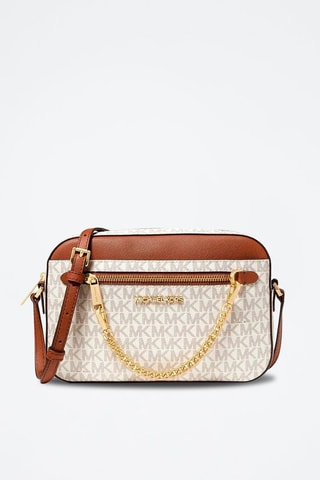 Schoudertas 
Beige en Bruin