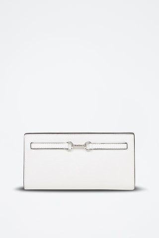 Leren Portefeuille - Wit