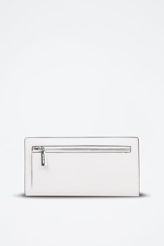 Leren Portefeuille - Wit