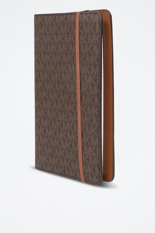 Geligneerd Schrift - Bruin - 23 x 14 x 2,5 cm