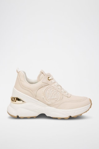 Wedgesneakers -  Beige