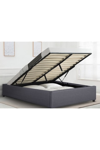 Lit-coffre avec sommier Otto - Couchage 140 x 190 cm