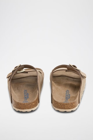 Mules en nubuck - Marron