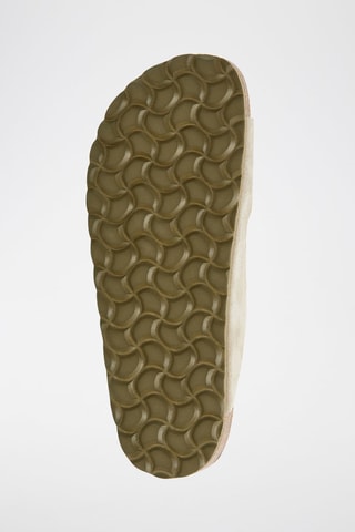 Mules en nubuck - Kaki