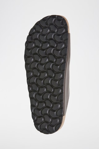 Mules en cuir - Marron