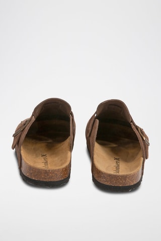 Sabots en nubuck Rosso - Marron foncé