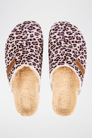 Chaussons - Marron et beige