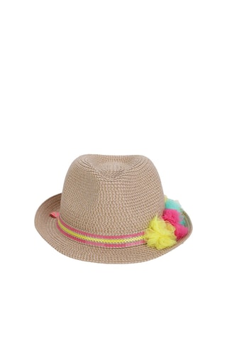 Rieten Hoed Beige - Billieblush