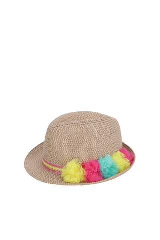 Rieten Hoed Beige - Billieblush