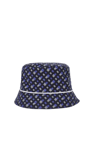 Bobhoedje Blauw en Wit - Boss