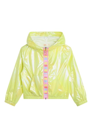 Windjack met capuchon - Geel