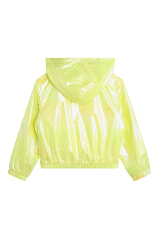 Windjack met capuchon - Geel