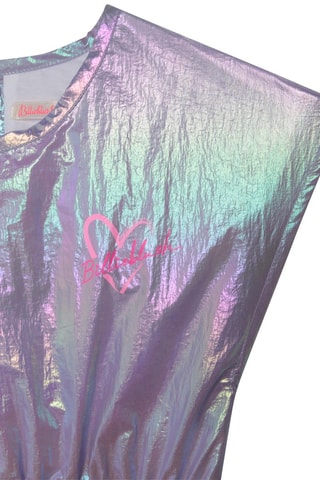 Jurk Zilverkleurig en Turquoise - Billieblush