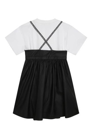 2-in-1 Jurk Zwart en Wit - DKNY