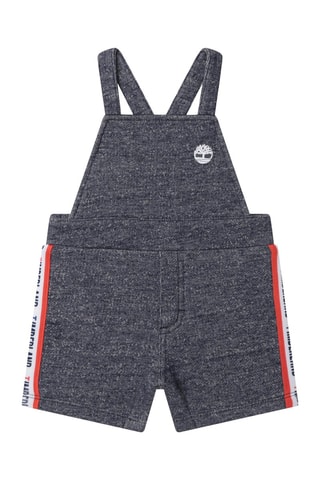 Korte Tuinbroek Gemêleerd Antraciet