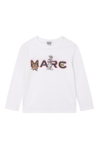 T-shirt van biologisch katoen- Wit - The Marc Jacobs
