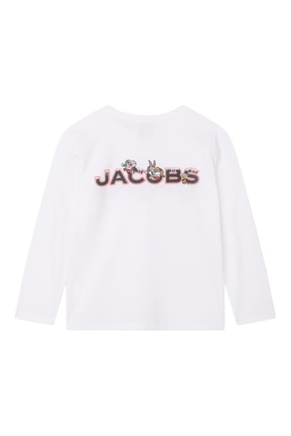 T-shirt van biologisch katoen- Wit - The Marc Jacobs
