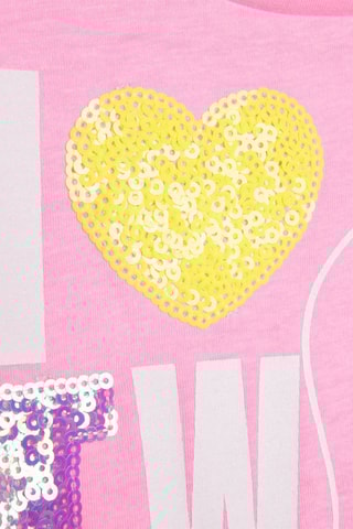 T-shirt Tweety & Sylvester Looney Tunes - Roze - Billieblush