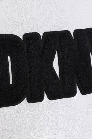 T-shirt - Zilverkleurig - DKNY