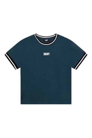 T-shirt - Marineblauw - DKNY
