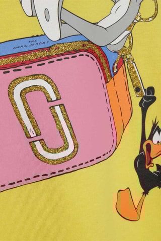 Biologisch Katoenen T-shirt Looney Tunes - Geel - Marc Jacobs