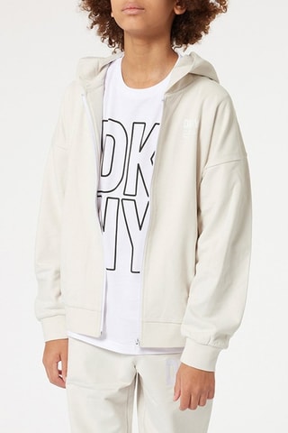 Sweater met Capuchon - Beige - DKNY