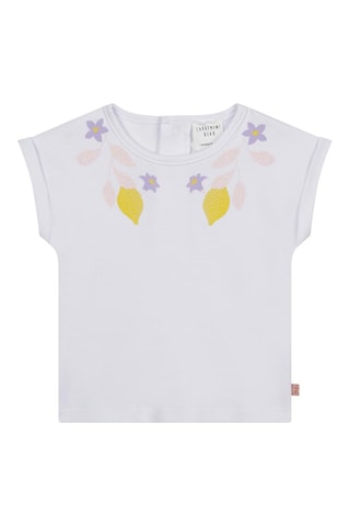 Biologisch Katoenen T-shirt en Legging - Wit - Carrément Beau