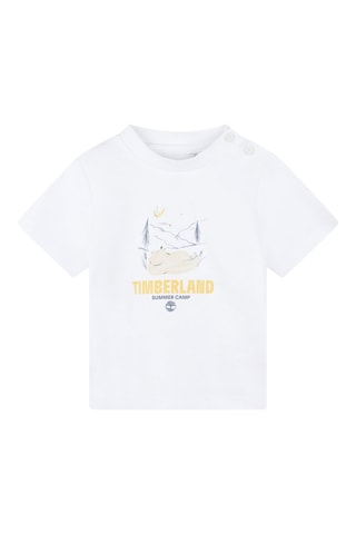 Biologisch Katoenen T-shirt - Wit - Timberland