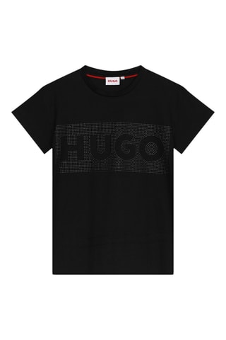 T-shirt - Zwart - Boss