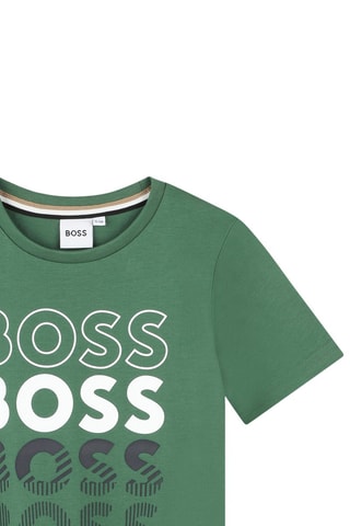T-shirt - Groen - Boss