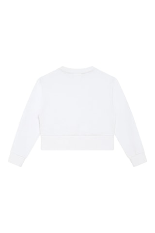 Sweat en coton biologique - Blanc - Hugo