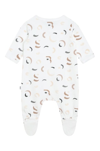 Boxpakje en Muts - Wit en Bruin - Boss