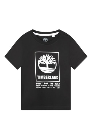 Biologisch Katoenen T-shirt - Zwart - Timberland