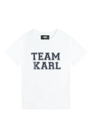 T-shirt - Wit - Karl Lagerfeld