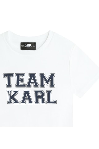 T-shirt - Wit - Karl Lagerfeld