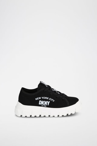 Platform Sneakers - Zwart - DKNY