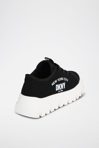 Platform Sneakers - Zwart - DKNY