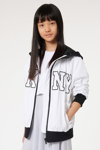 Jack met Capuchon - Wit - DKNY