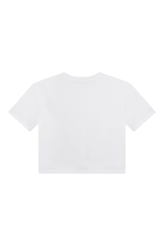 Biologisch Katoenen T-shirt - Wit - DKNY